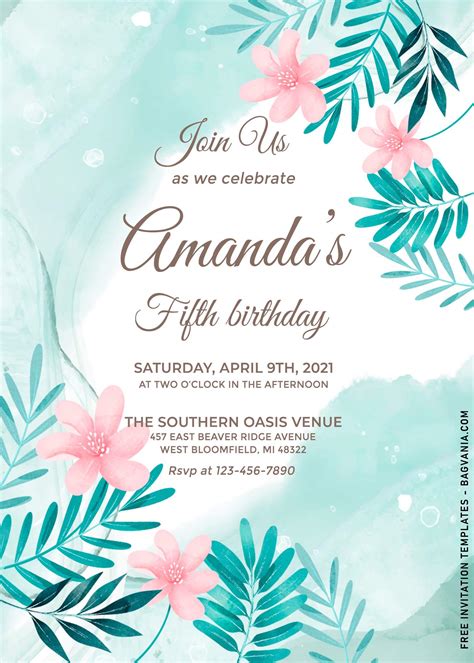 invitation templates free